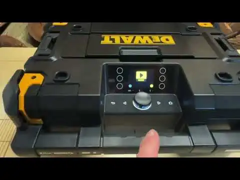 DEWALT TSTAK Jobsite Radio & Charger Skin DWST1-81080-XE