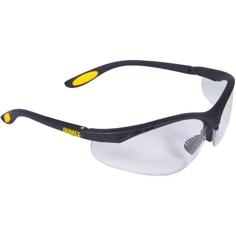 DeWalt Reinforcer Safety Glasses Clear