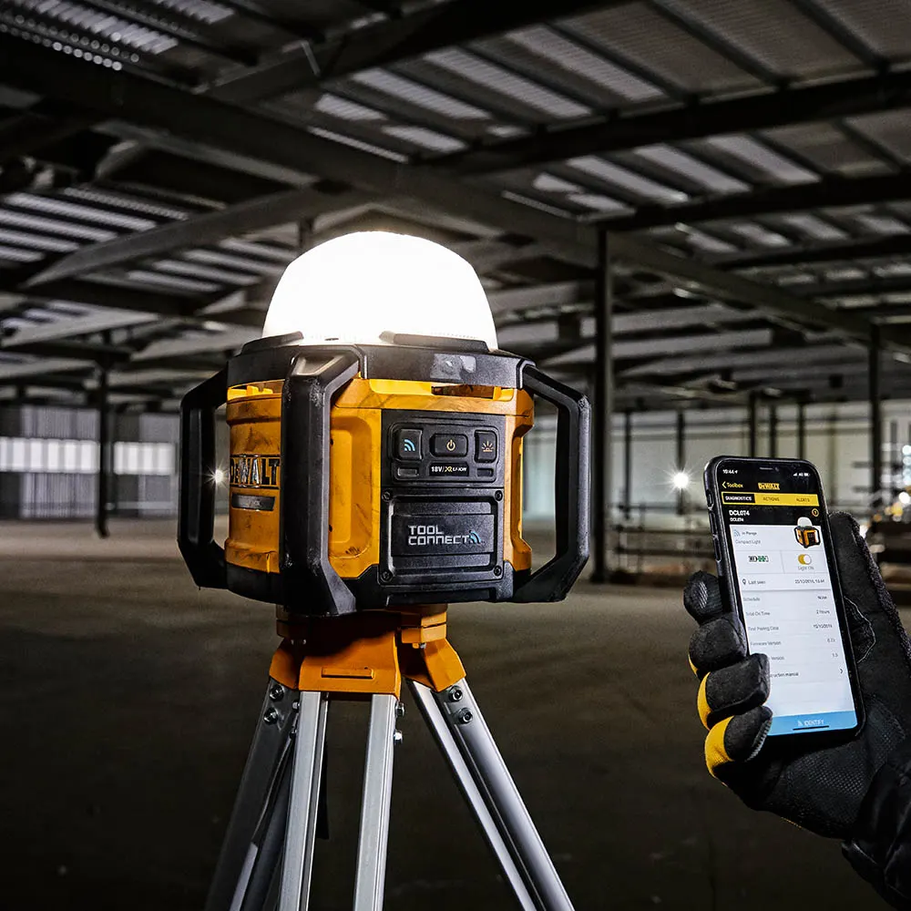 DEWALT 18V LED Tool Connect True Area Light Skin DCL074-XJ