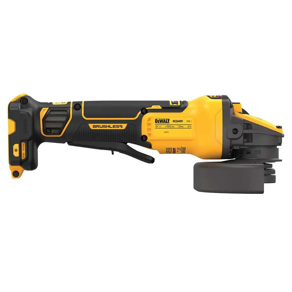 DEWALT 18V XR FLEXVOLT Advantage Brushless 125mm Angle Grinder Skin DCG416N-XE