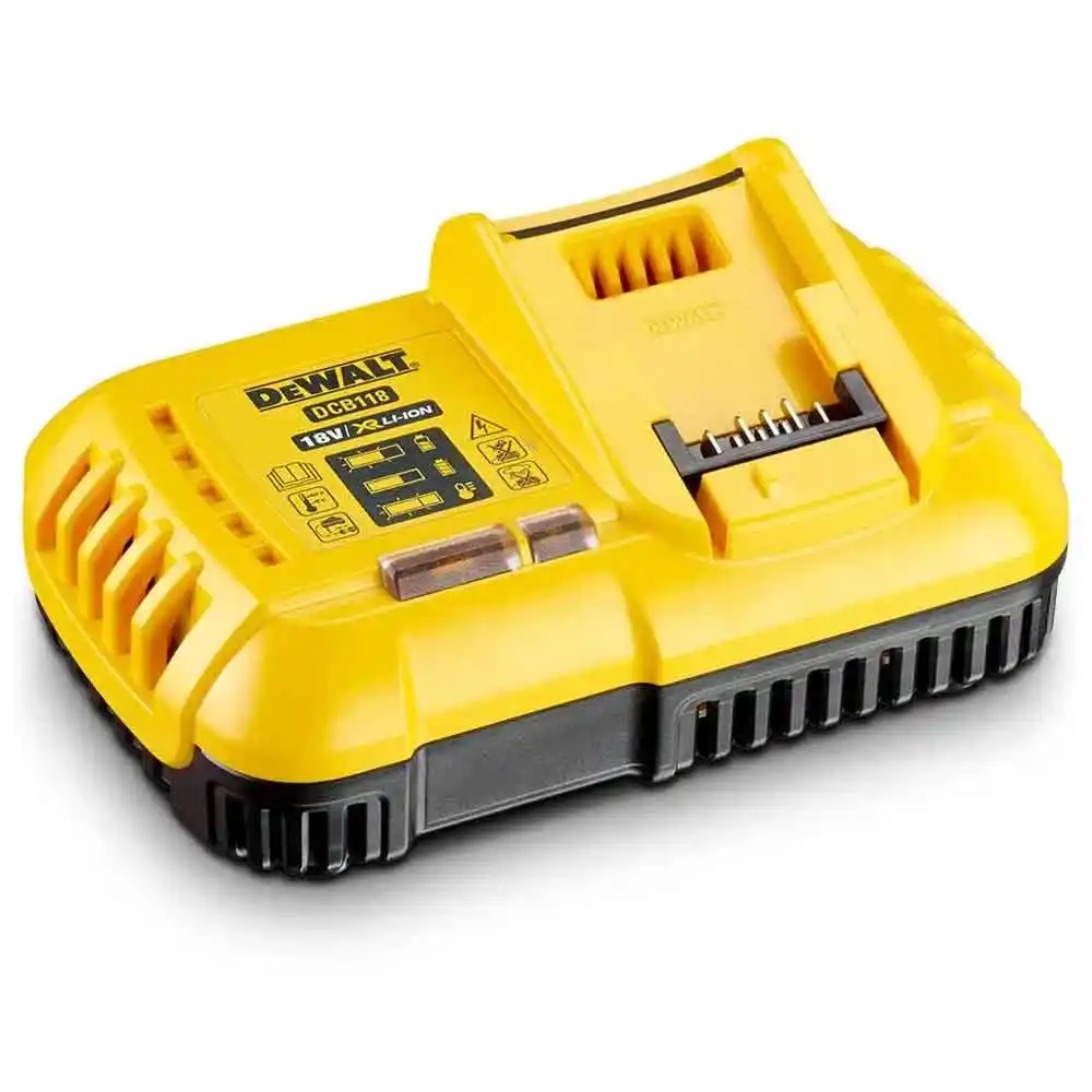 DEWALT 18V/54V XR Brushless 4 Piece 1 x 5.0Ah/1 x 6.0Ah Combo Kit DCZ407P1T1-XE