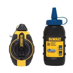 DEWALT 30m Chalk Reel with Blue Chalk DWHT47373L