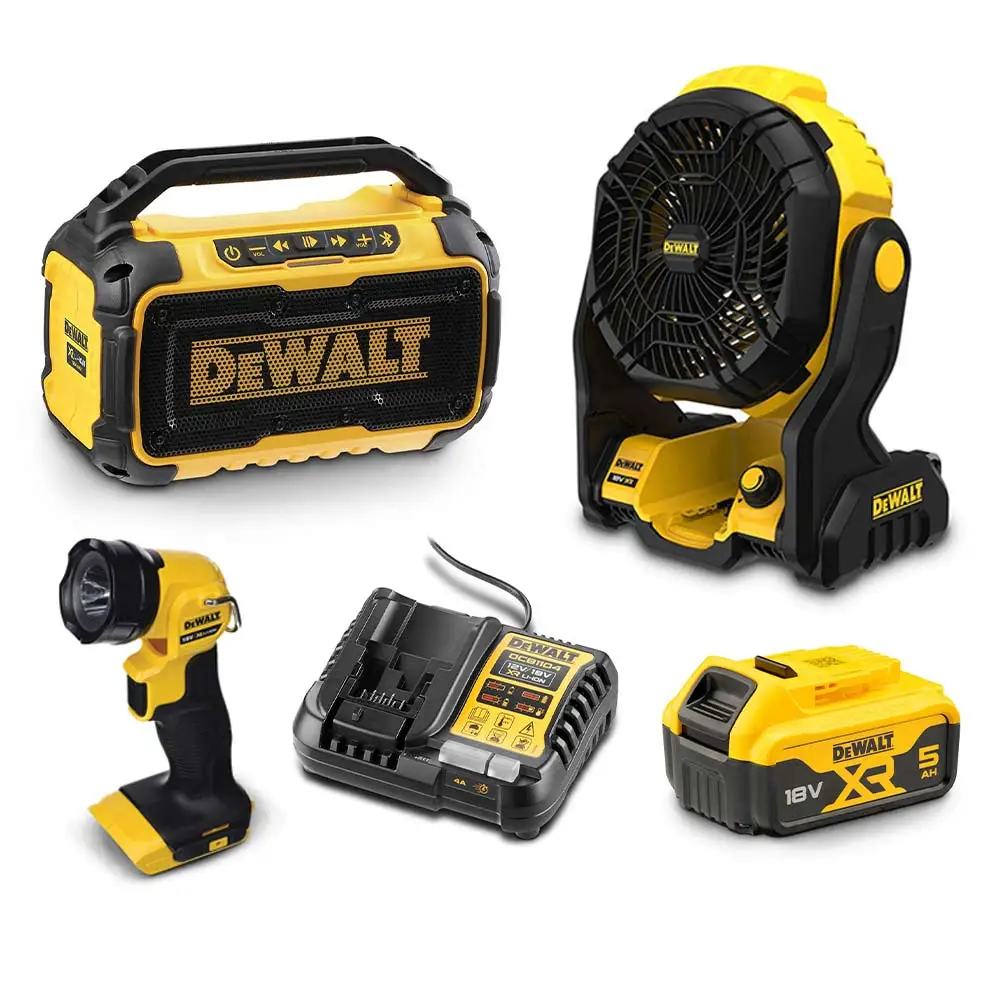 DEWALT 18V Brushless 3 Piece 1 x 5.0AH Combo Kit DCZ3131P1-XE