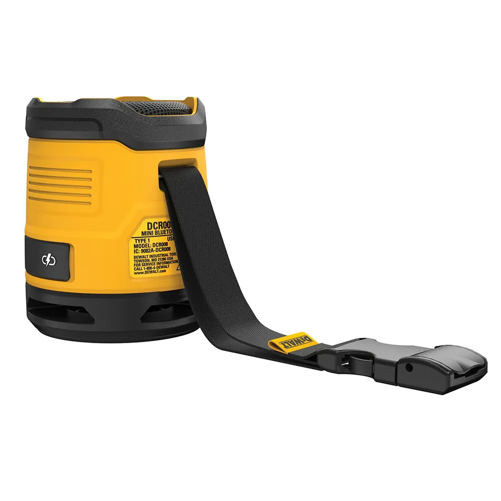 DEWALT USB-C Rechargeable Bluetooth Speaker DCR009-XJ