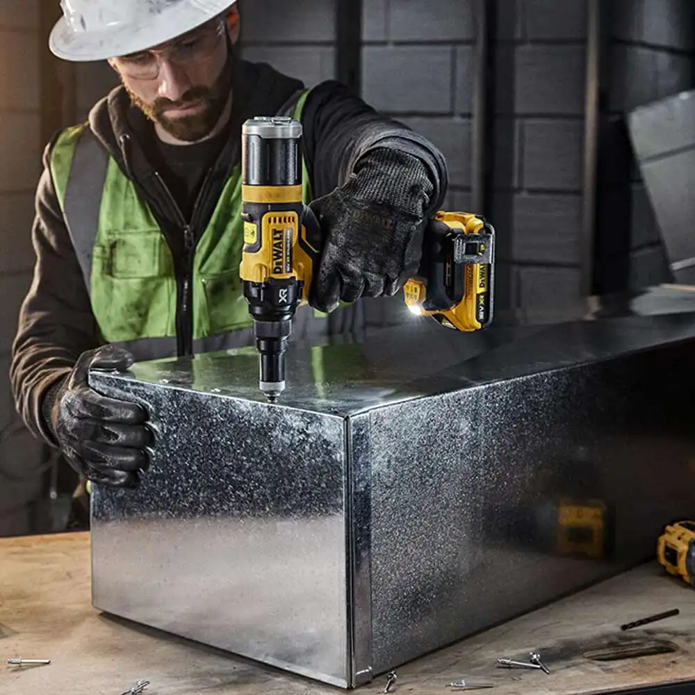 DEWALT 18V XR Brushless 2.4-4.8mm Rivet Tool Skin w/ TSTAK DCF403NT-XJ