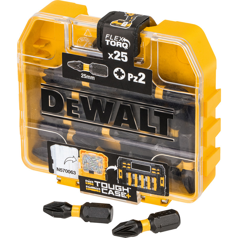 DeWalt Impact Torsion Screwdriver Bits PZ2