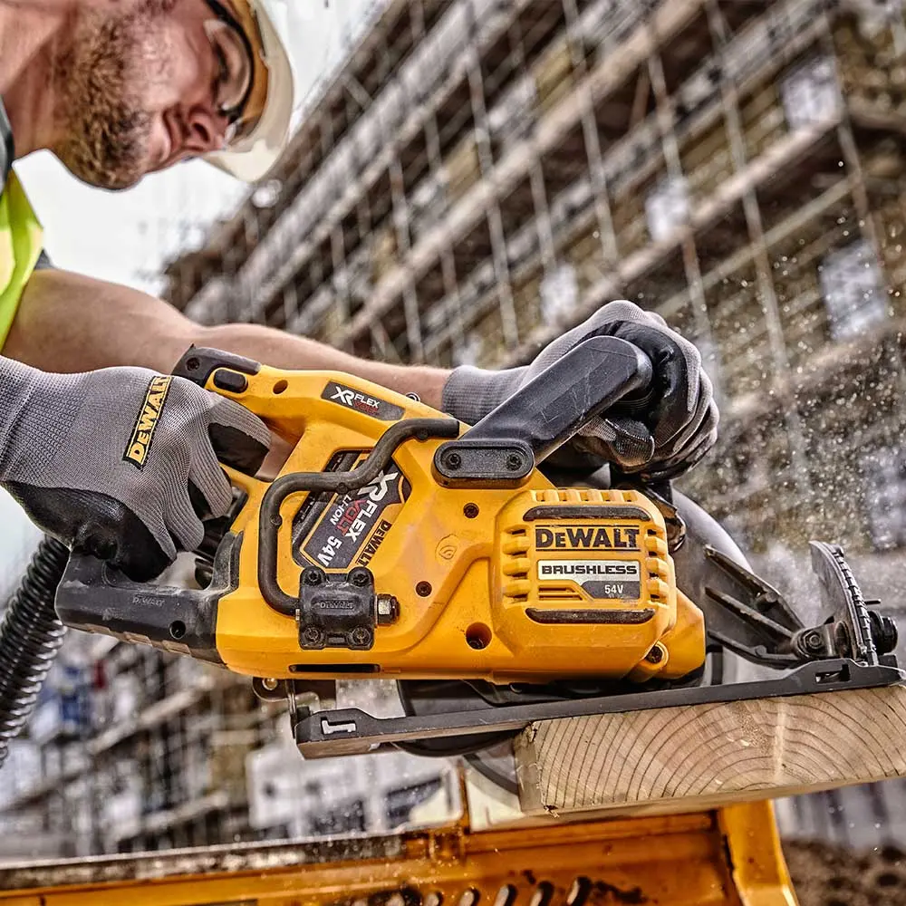 DEWALT 54V Brushless XR FLEXVOLT 190mm Circular Saw Skin DCS577N-XJ