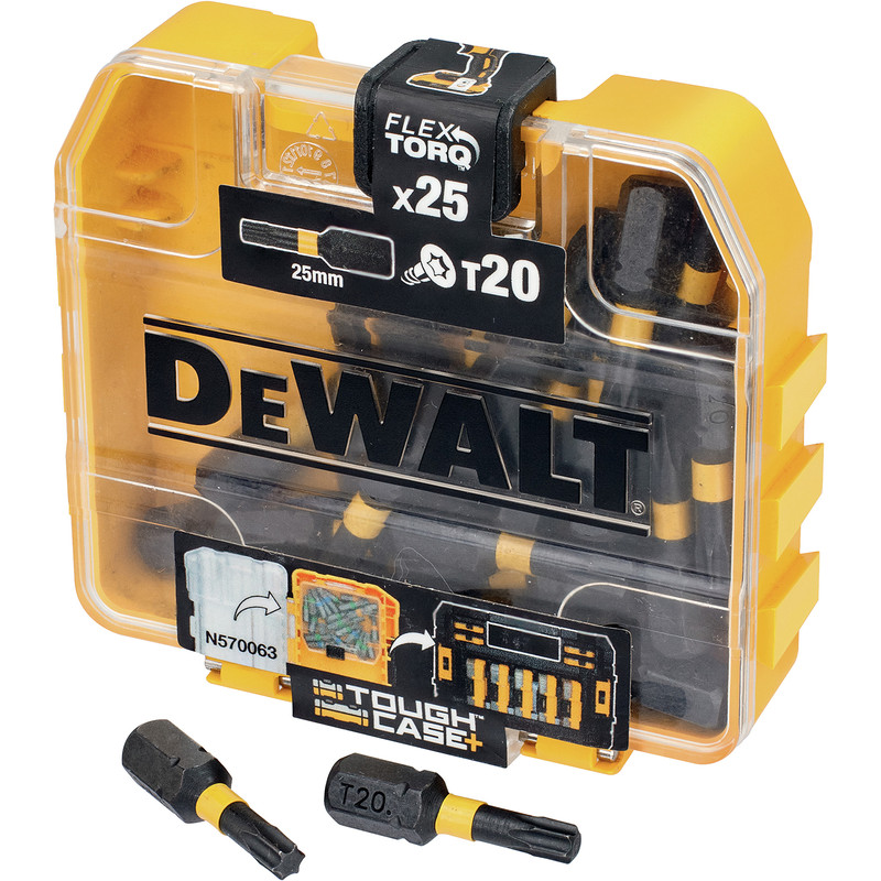 DeWalt Impact Torsion Screwdriver Bits T20