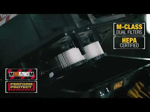 DEWALT 54V XR FLEXVOLT M-Class Dust Extractor Skin DCV586MN-XJ