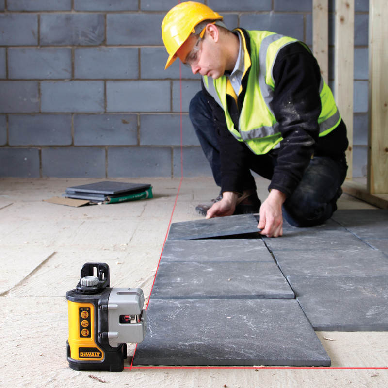 DeWalt DW089K-XJ 3 Way Self-Levelling Multi-Line Red Laser Level