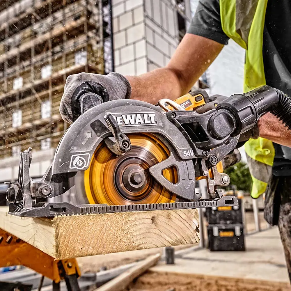DEWALT 54V Brushless XR FLEXVOLT 190mm Circular Saw Skin DCS577N-XJ