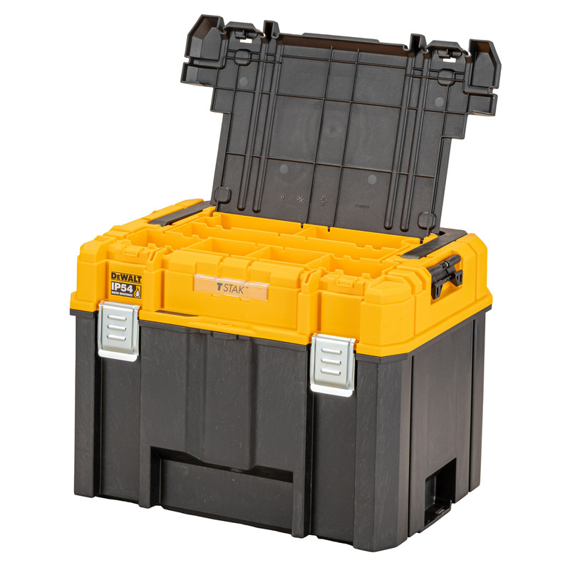 DeWalt TSTAK 2.0 Deep Organiser Top & High Capacity Organiser Combo