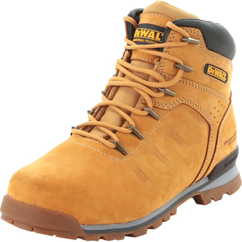 DeWalt Carlisle Nubuck Lightweight Safety Boots Wheat Size 6