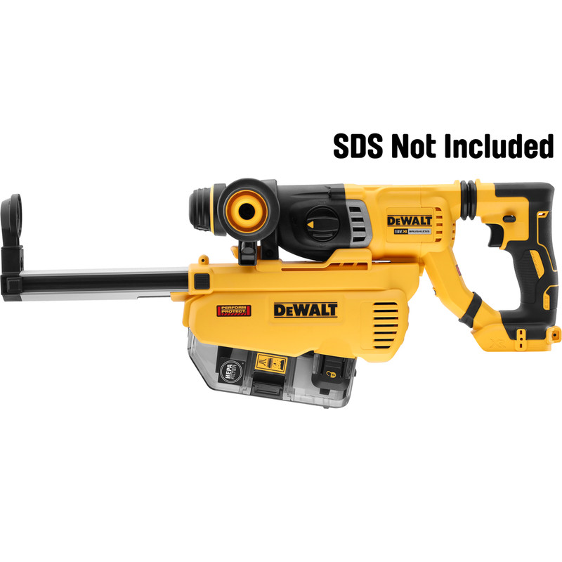 DeWalt 18V XR SDS-Plus Dust Extractor Body Only