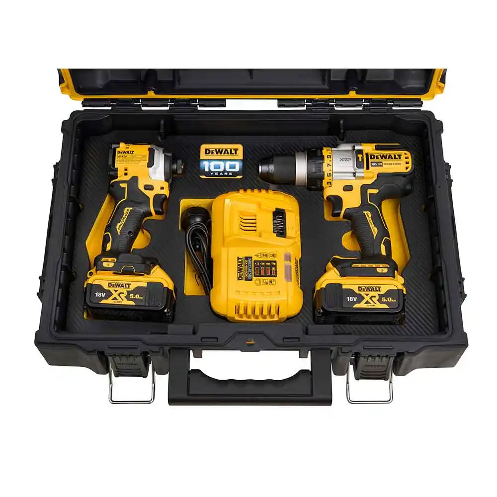 DEWALT 18V Brushless 2 Piece 2 x 5.0Ah Combo Kit  Limited Edition DCZ2052P2-XE