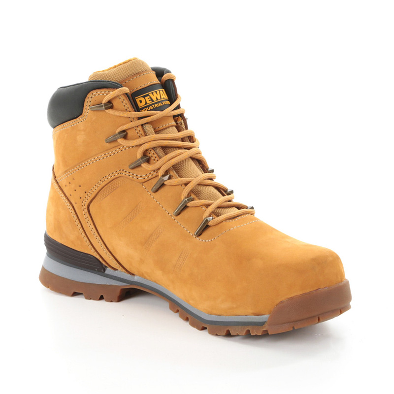 DeWalt Carlisle Nubuck Lightweight Safety Boots Wheat Size 9