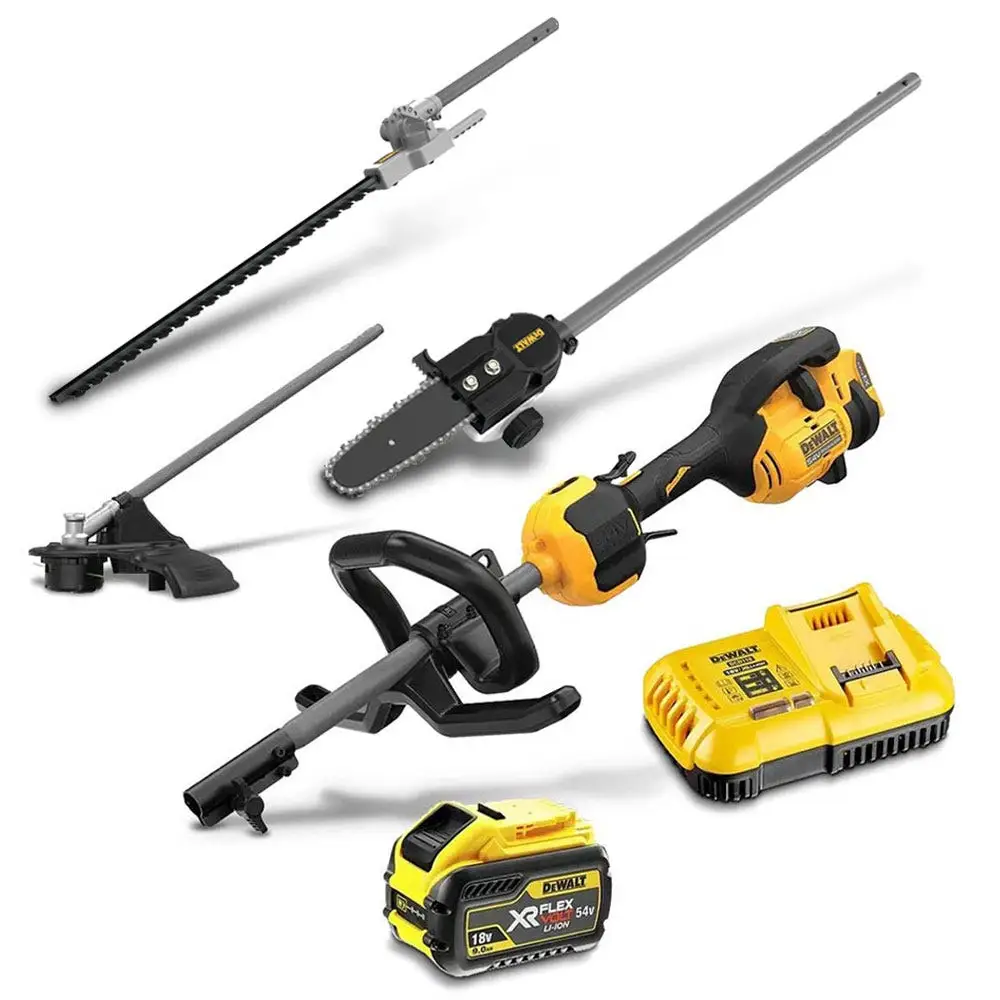 DEWALT 54V XR FLEXVOLT Brushless 1 X 9.0AH Power Head Kit DCMAS5713X1-XE + DCMASPH6N-XE + DCMASPS5N-XE TKIT913