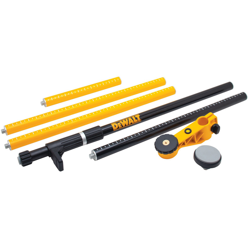 DeWalt DE0882 Floor To Ceiling Laser Pole 1/4"