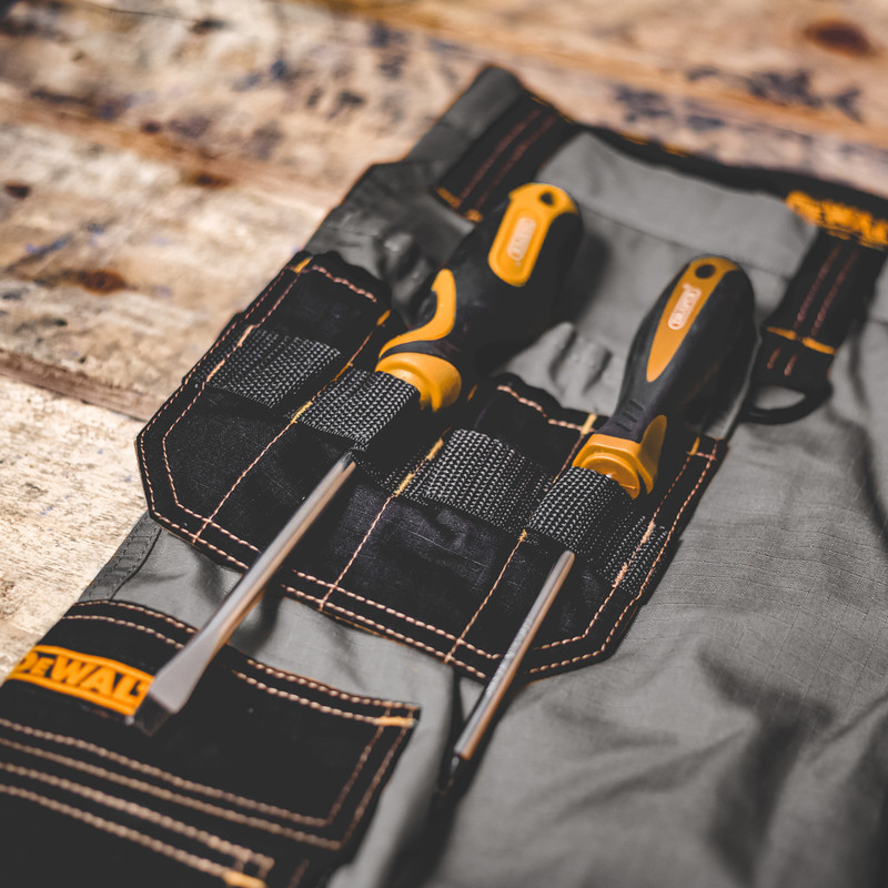 DeWalt Ripstop Holster Pocket Shorts 32" Grey