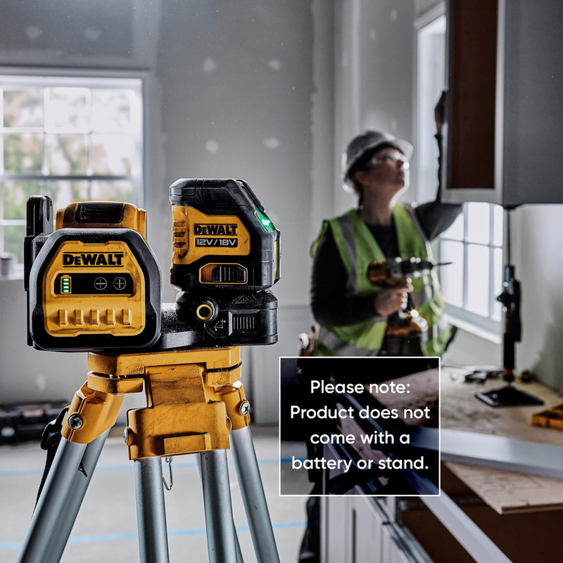 DeWalt DCE088D1G18-GB 18V Cross-Line Green Laser Level Body Only