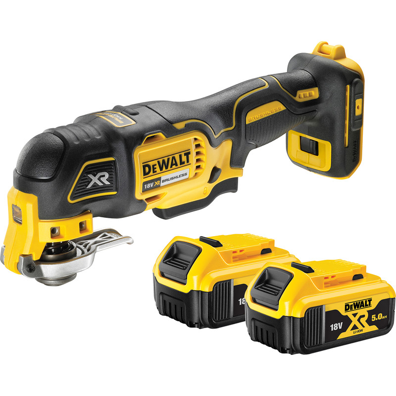 DeWalt DCS356 18V XR Multi-Tool (3 Speed) 2 x 5.0Ah