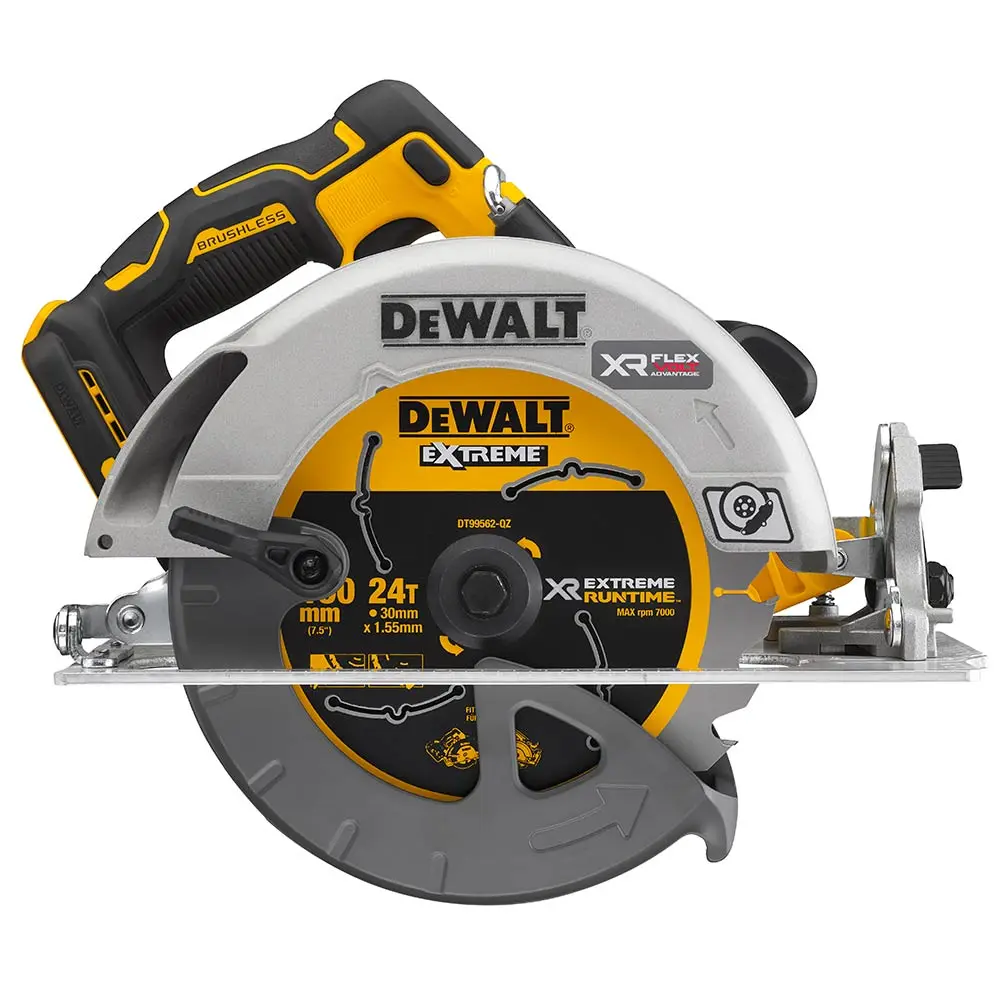 DEWALT 18V XR FlexVolt Advantage Brushless 184mm Circular Saw Skin DCS573N-XE