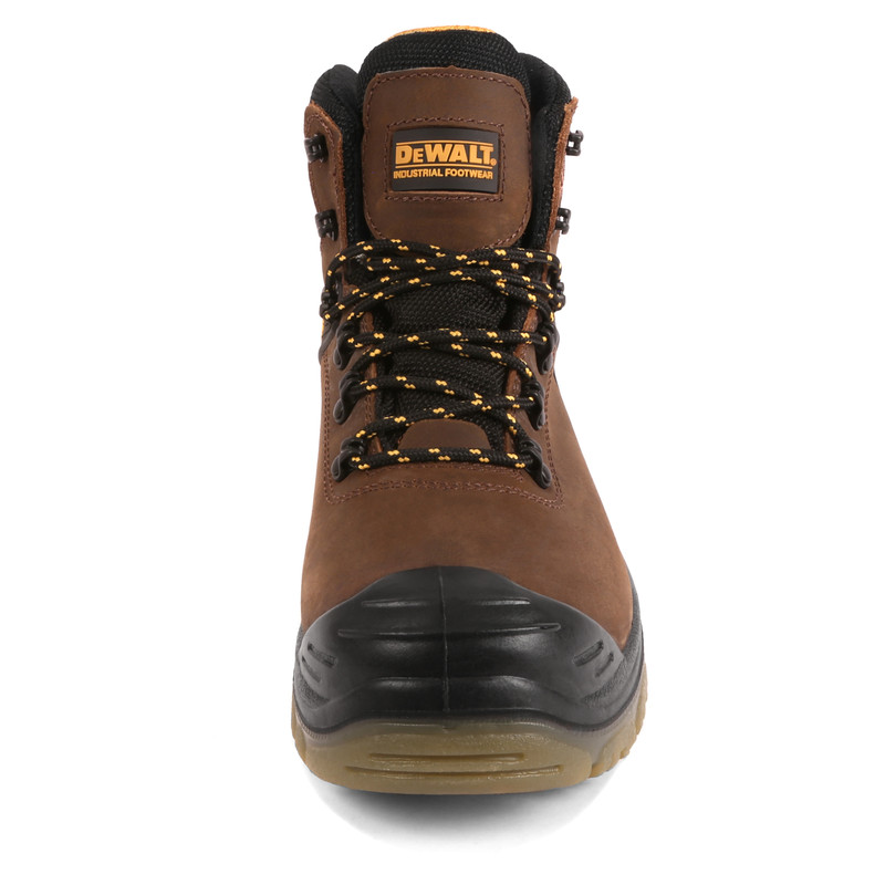 DeWalt Newark Waterproof Safety Boots Dark Brown Size 12
