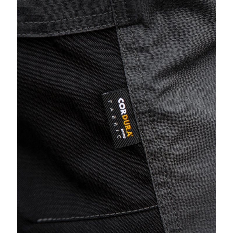 DeWalt Aspen Ripstop Stretch Holster Pocket Trousers Grey/Black 38" R