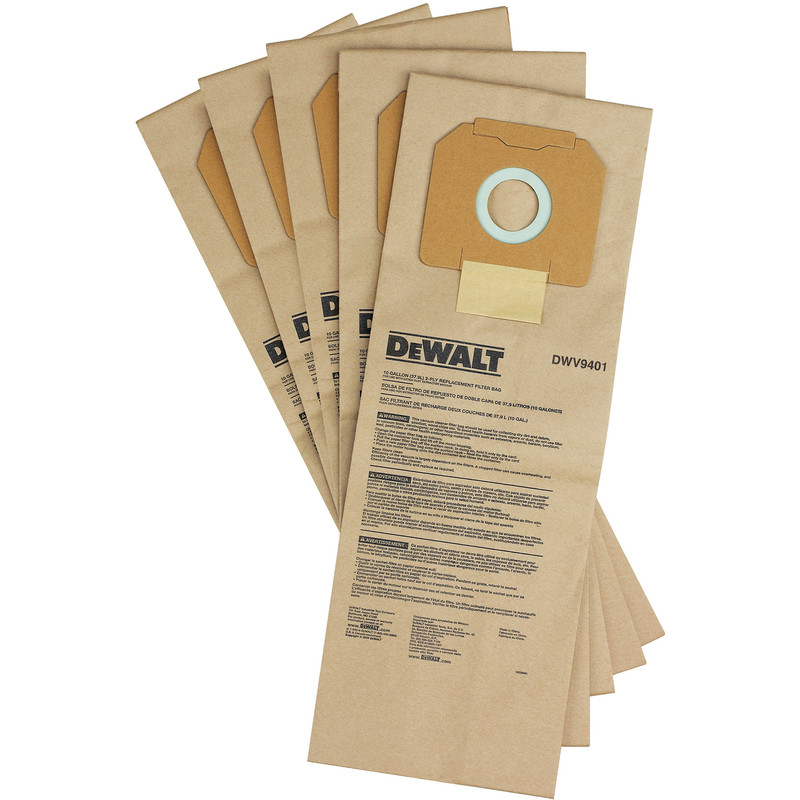 DeWalt Disposable Liner for DWV902M Paper DWV9401