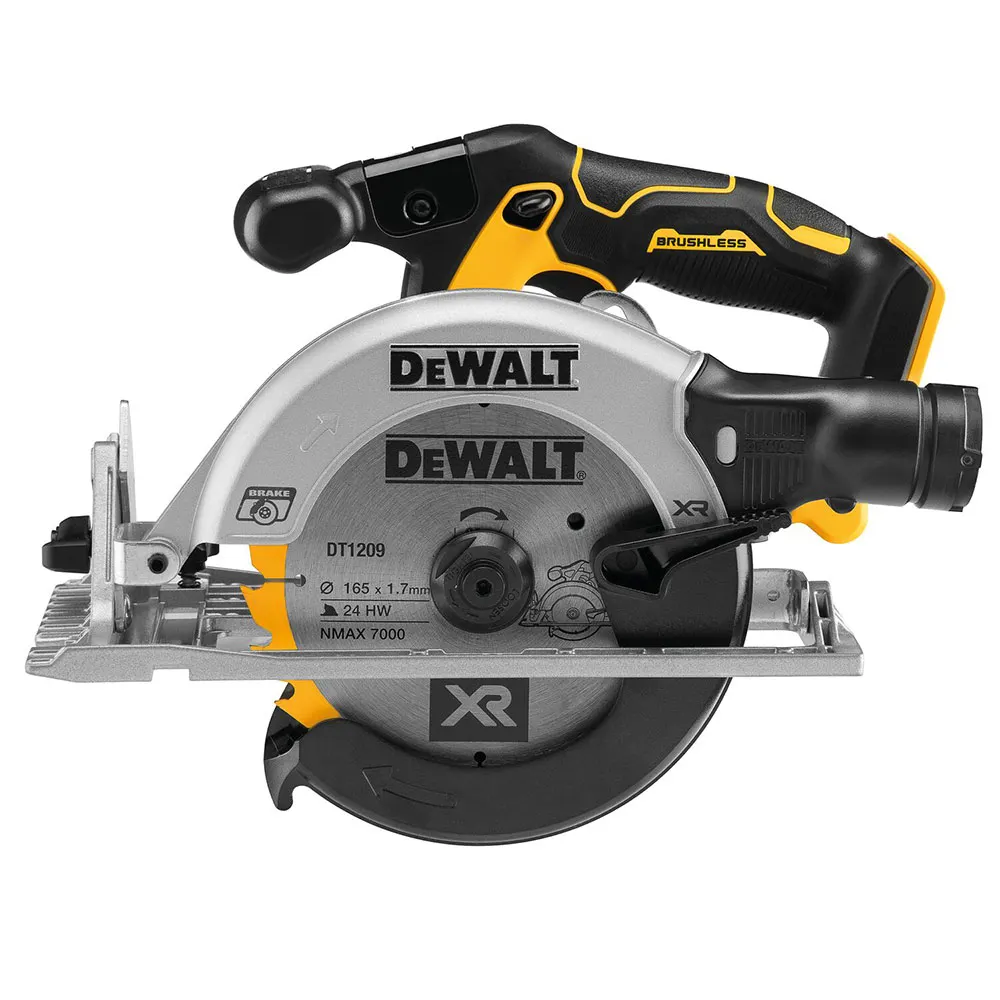 DEWALT 18V Brushless 165mm Circular Saw Skin DCS565N-XJ