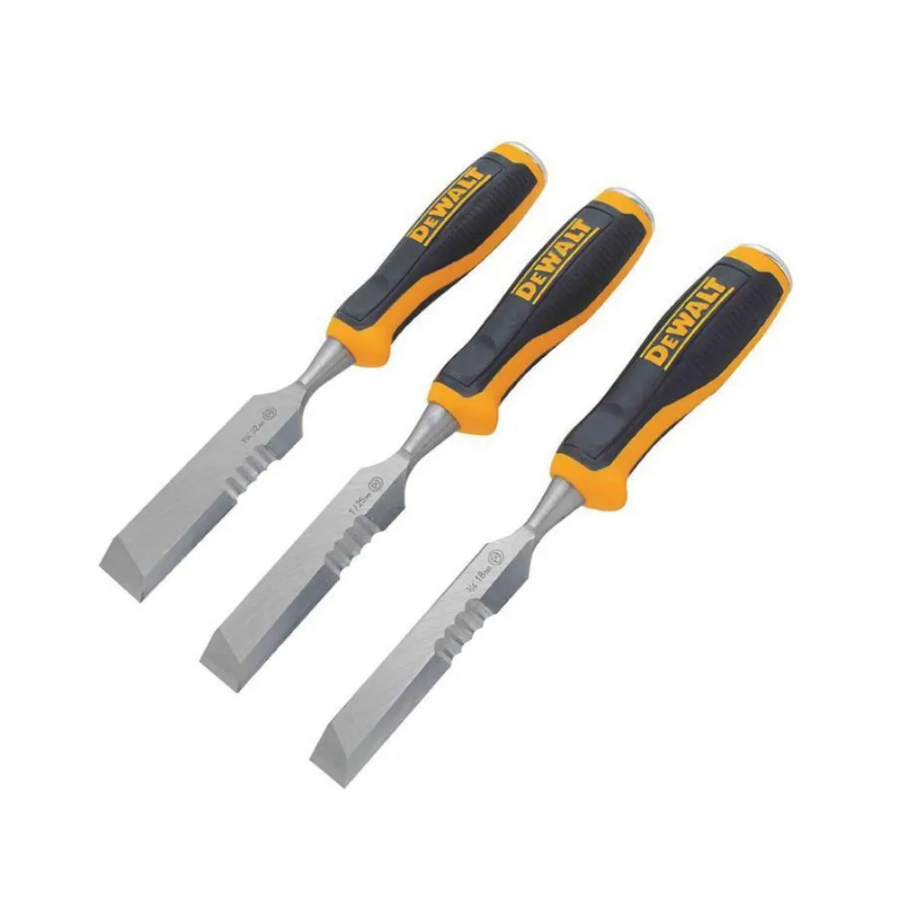 DEWALT 3pc Side Strike Wood Chisel Set DWHT16148