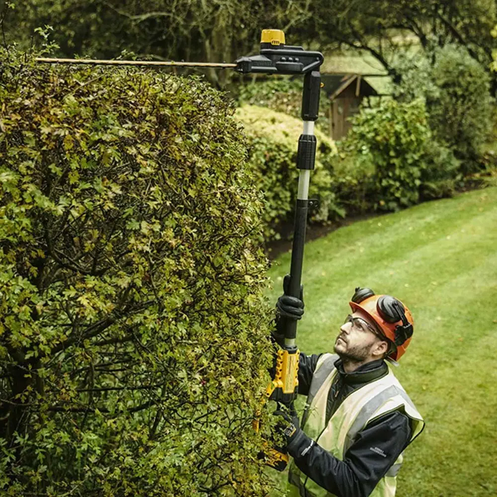 DEWALT 18V XR Brushless 55cm (22") Pole Hedge Trimmer Skin DCMPH566N-XE