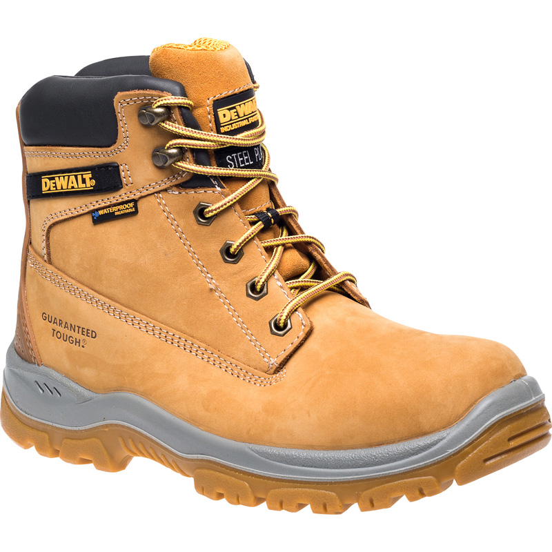 DeWalt Titanium Waterproof Safety Boots Wheat Size 8