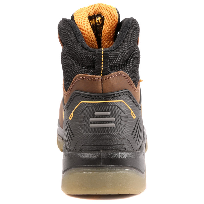 DeWalt Newark Waterproof Safety Boots Dark Brown Size 11