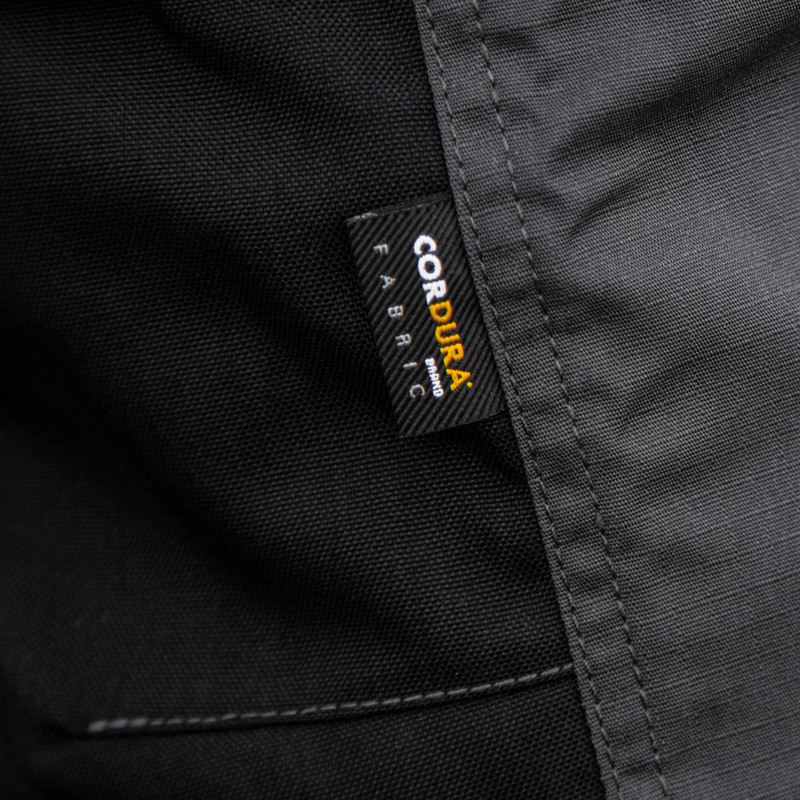 DeWalt Aspen Ripstop Stretch Holster Pocket Trousers Grey/Black 38" L