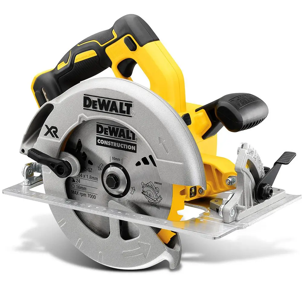 DEWALT 18V Brushless 184mm Circular Saw Skin DCS570N-XE
