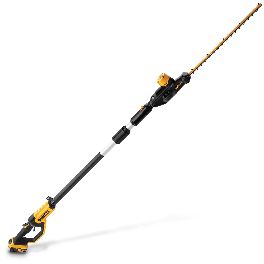 DEWALT 18V XR Brushless 55cm (22") Pole Hedge Trimmer Skin DCMPH566N-XE