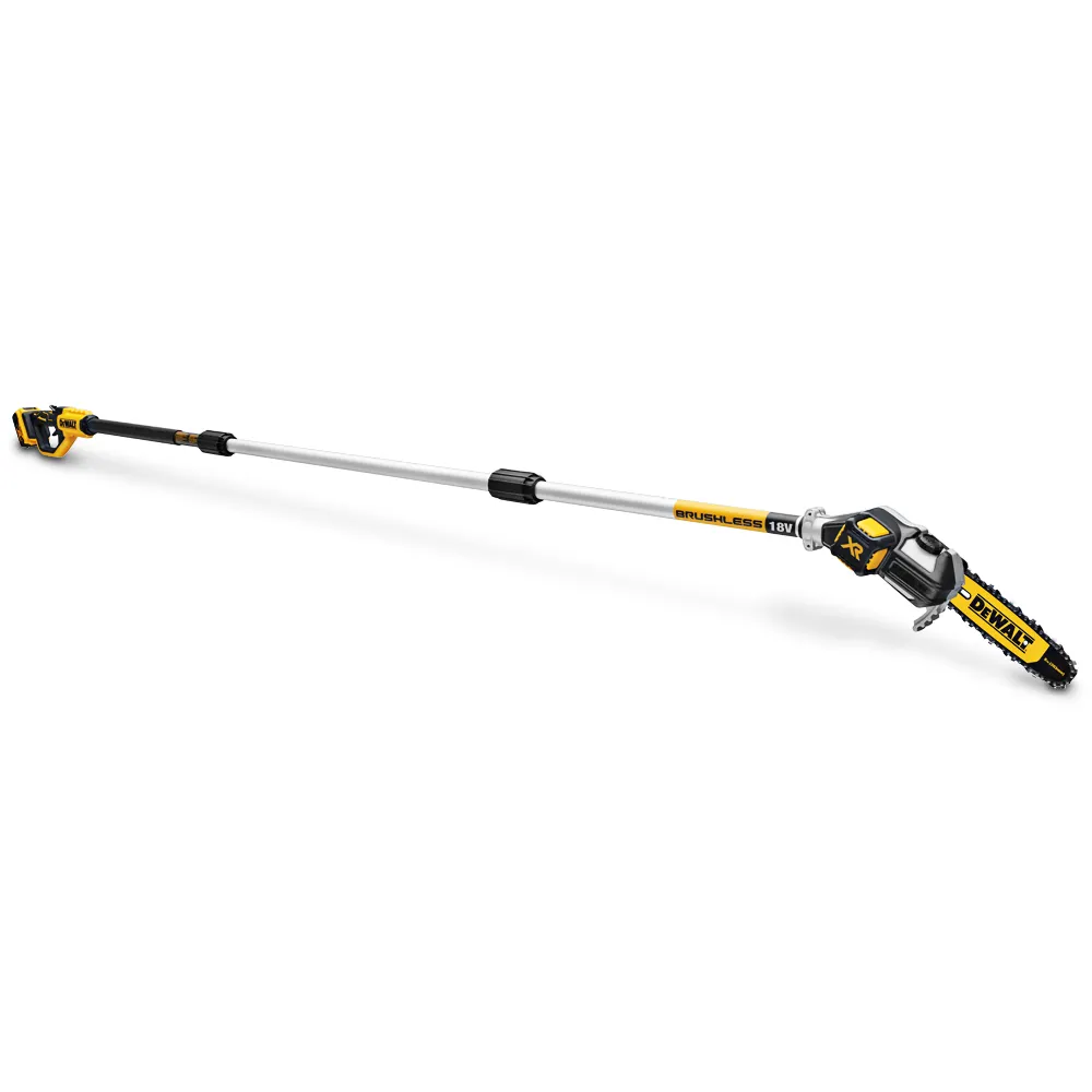 DEWALT 18V XR Brushless 20cm (8") Pole Saw Trimmer Skin DCMPS567N-XE