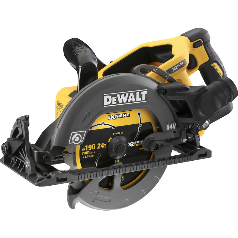 DeWalt 54V XR FlexVolt 190mm High Torque Circular Saw Body Only