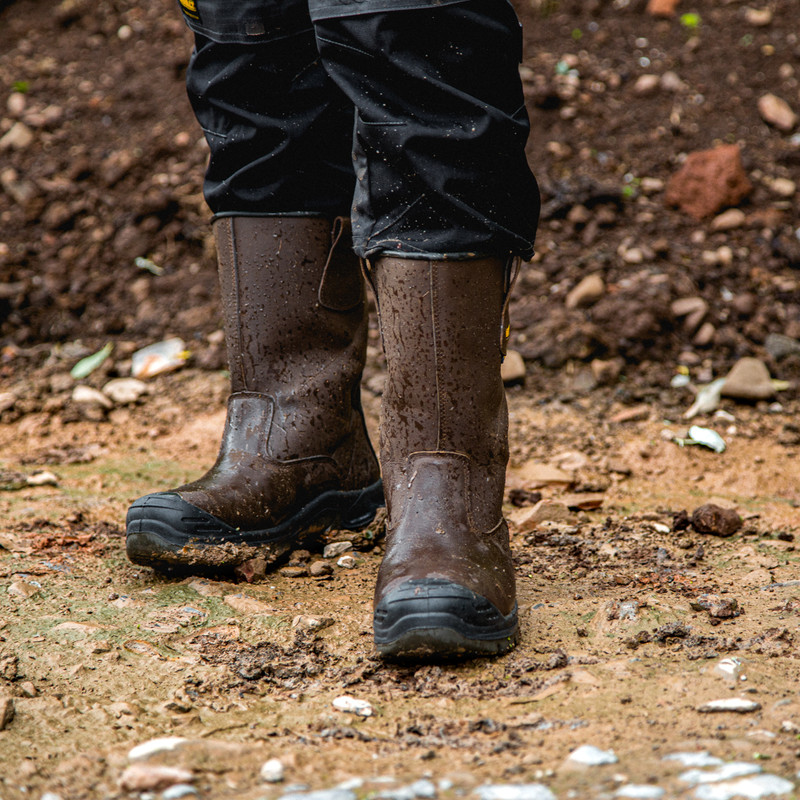 DeWalt Haines Waterproof Safety Rigger Boots Size 12