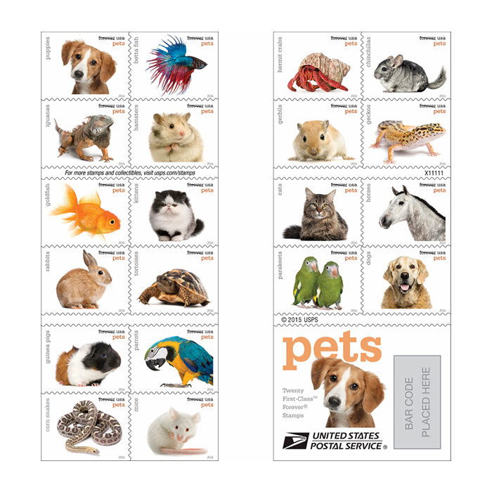 Pets Forever Stamps USPS Stamps Shop