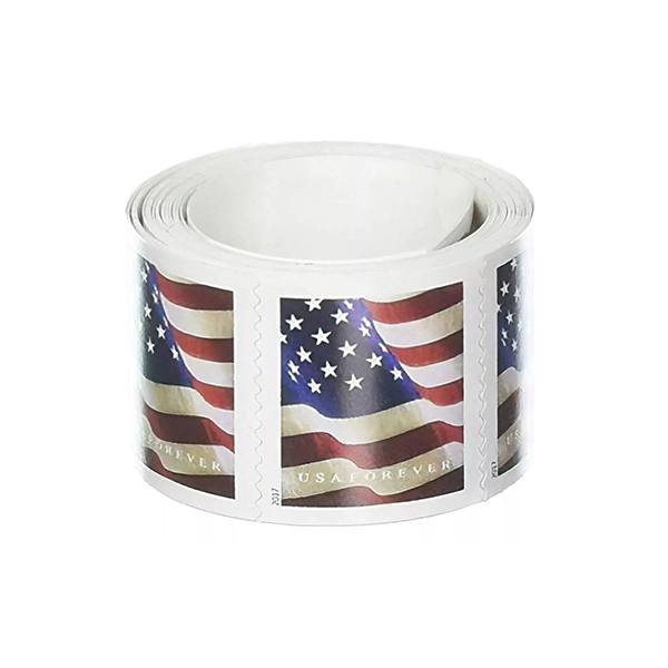 Forever Stamps First Class Us Flag 2017 Stamps Roll Of 100