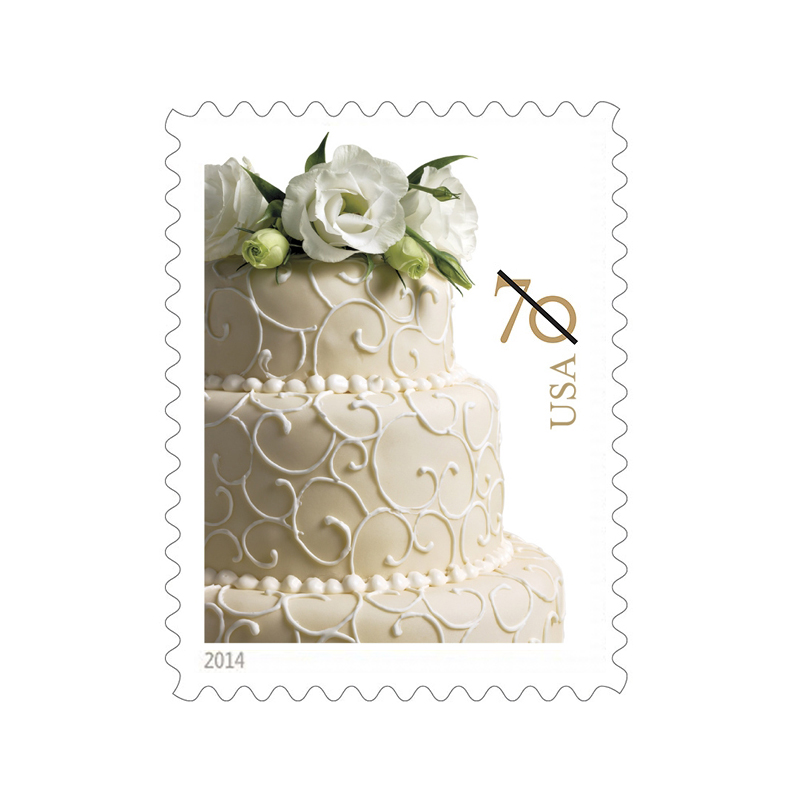 Wedding Cake Stamps 2014