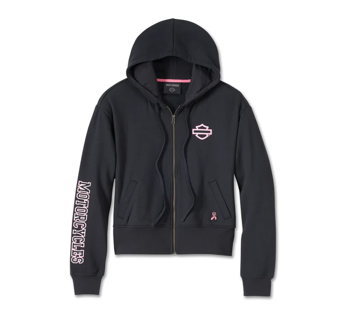 Women's Pink Label Full Zip Hoodie
