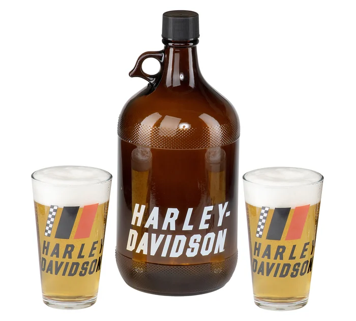 Racing Stripes Growler Gift Set