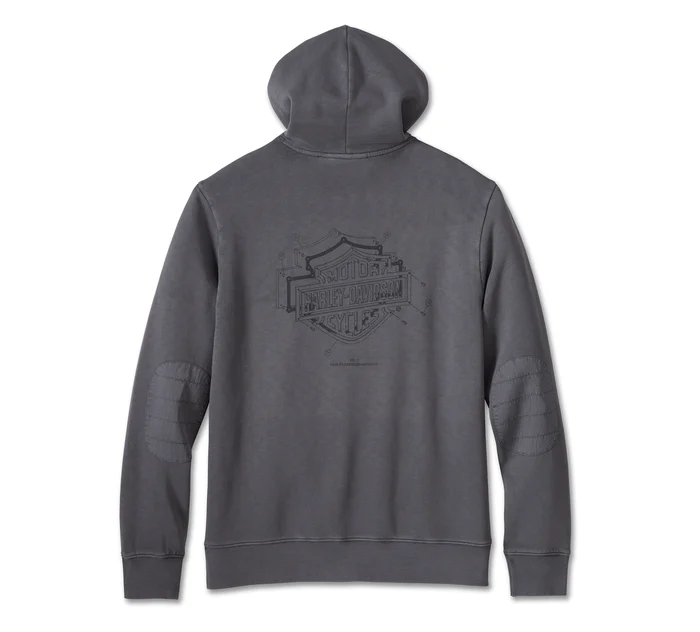 Men's Bar & Shield 3D Hoodie