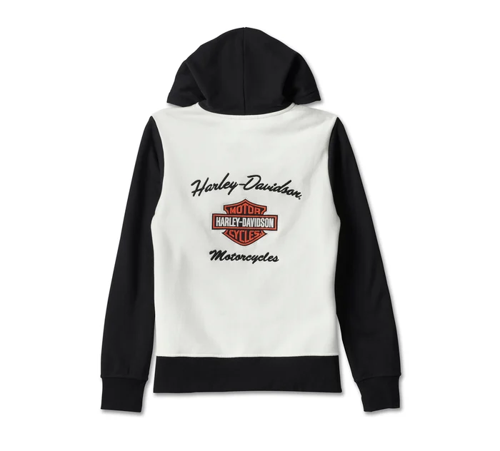 Women's Special Bar & Shield Zip Front Hoodie