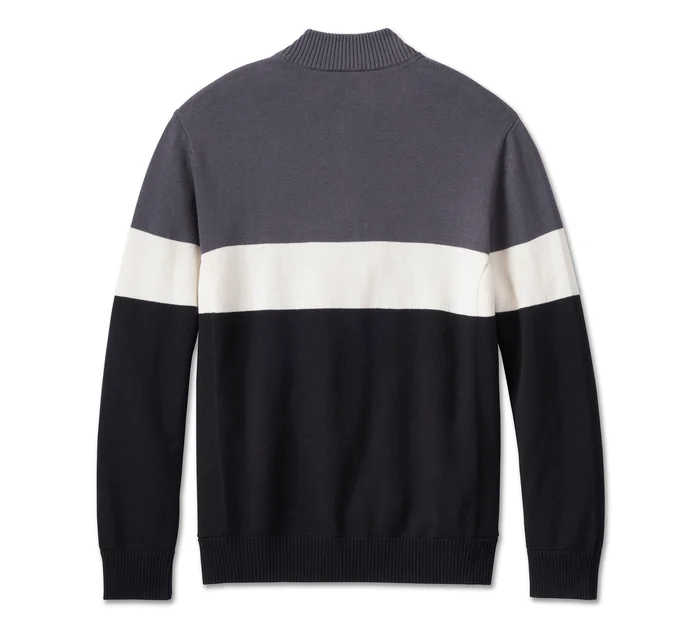 Men's Darting 1/4 Zip Sweater