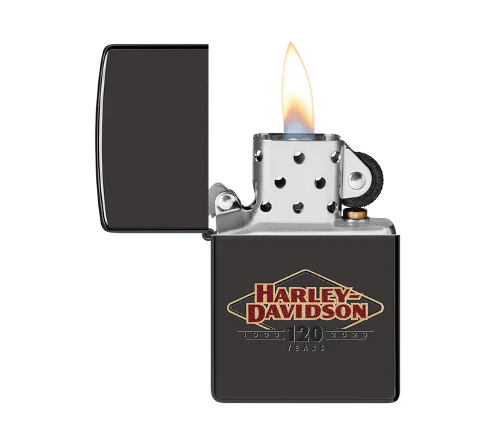 Harley-Davidson 120th Anniversary High Polish Windproof Lighter