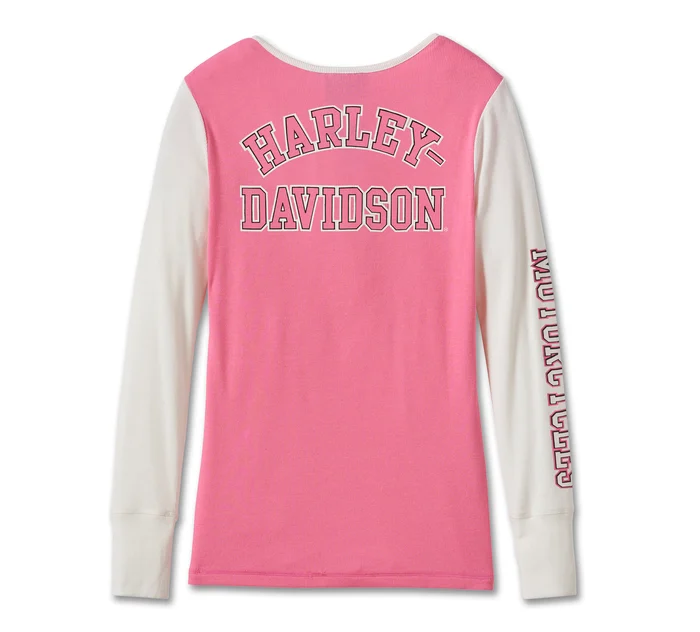 Women's Pink Label Henley